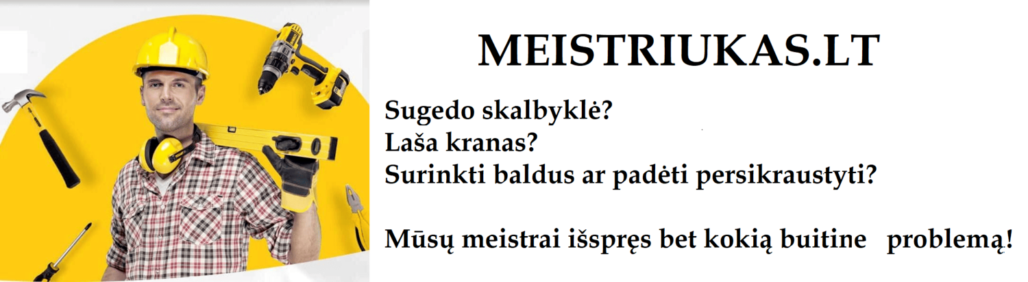 Buitiniu paslaugu meistrai Meistriukas.lt